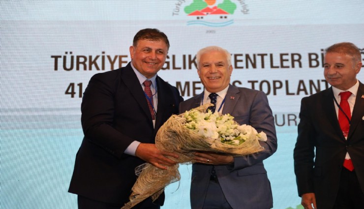 İzmir Büyükşehir Belediye Başkanı Dr. Cemil Tugay, Sağlıklı Kentler Birliği Başkanı oldu