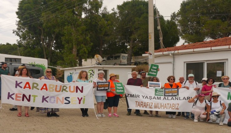 Karaburun Sarpıncık’ta doğa kazandı