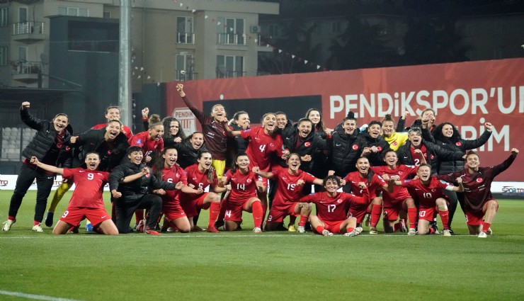 A Milli Kadın Futbol Takımı'nın play-off’taki rakibi Ukrayna oldu