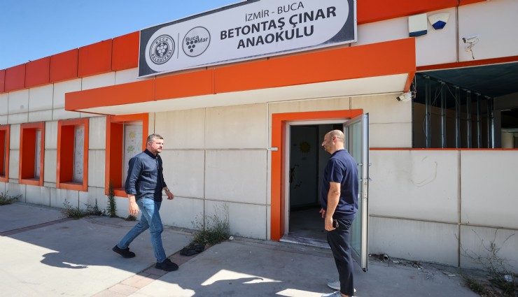 Buca Belediyesi Çınar Anaokulları yeni döneme özenle hazırlanıyor