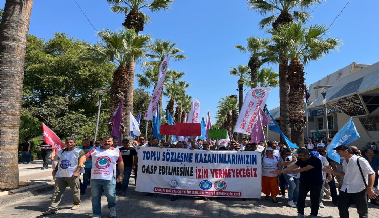 Büyükşehir memurları tekrar iş bıraktı: Randevu verilene kadar bekliyoruz, buradayız