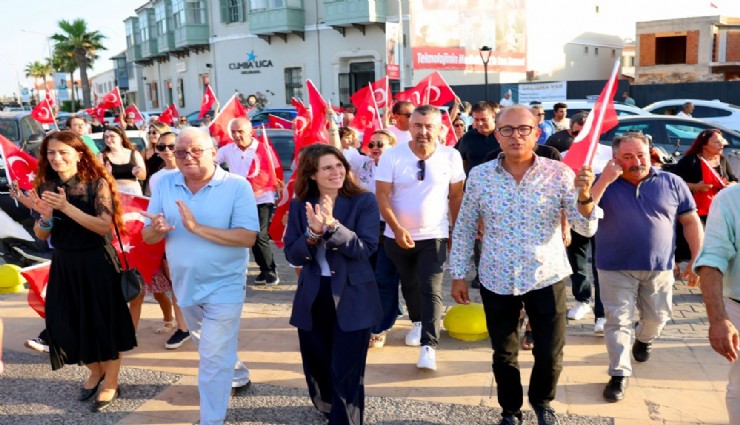 Çeşme'de Atatürk'ün Ilıca'yq gelişinin 98. yılı kutlandı