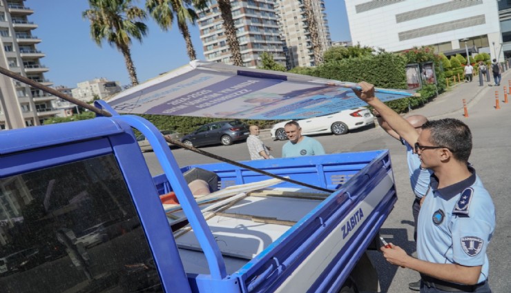 Karşıyaka’da çevre ve görüntü kirliliğine geçit yok