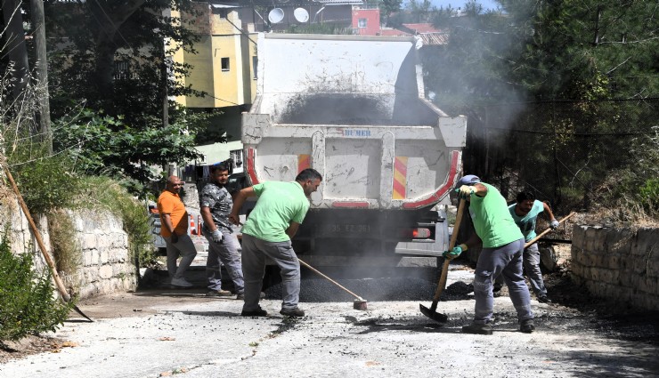 Narlıdere'de saha çalışanlarına aşırı sıcaklardan mesai saati düzenlemesi