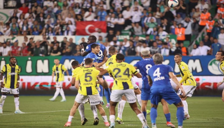 Fenerbahçe Rize'de coştu: 0-5