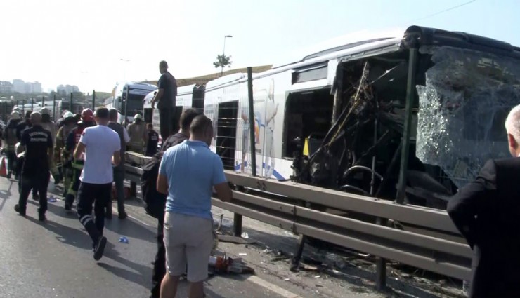 Küçükçekmece’deki metrobüs kazasında gözaltına alınanların sayısı 9’a yükseldi