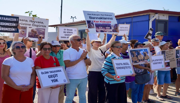 Seferihisar katliam yasasına hayır dedi: ''Öldüren değil yaşatan taraftayız''