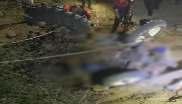 Aydın'da korkunç traktör kazası:  1 kişi hayatını kaybetti