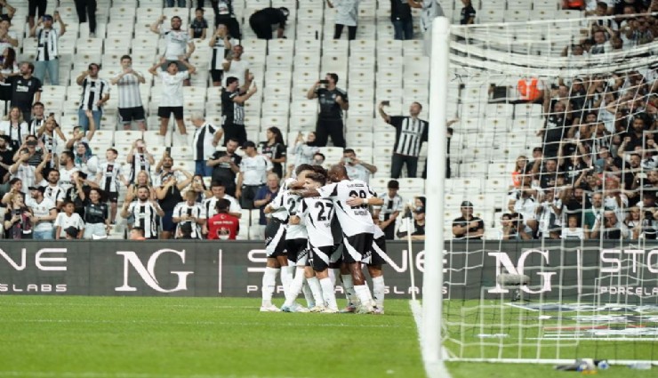 Beşiktaş evinde 2 golle güldü