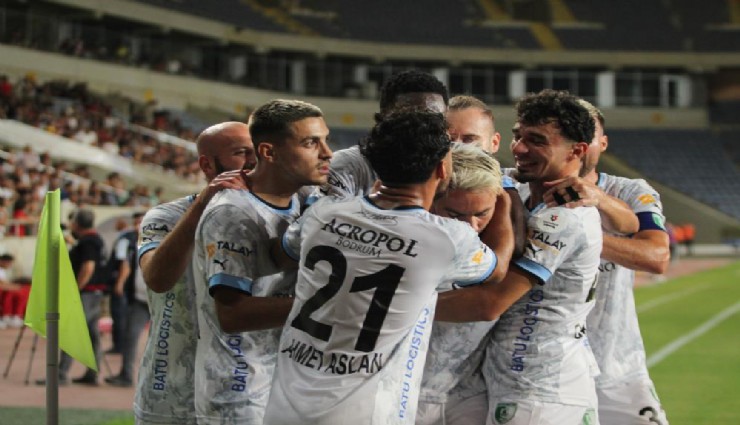 Bodrum'dan tek golle 3 puan