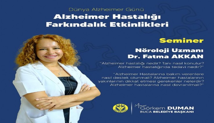 Buca Belediyesi Alzheimer’a karşı farkındalık yaratacak