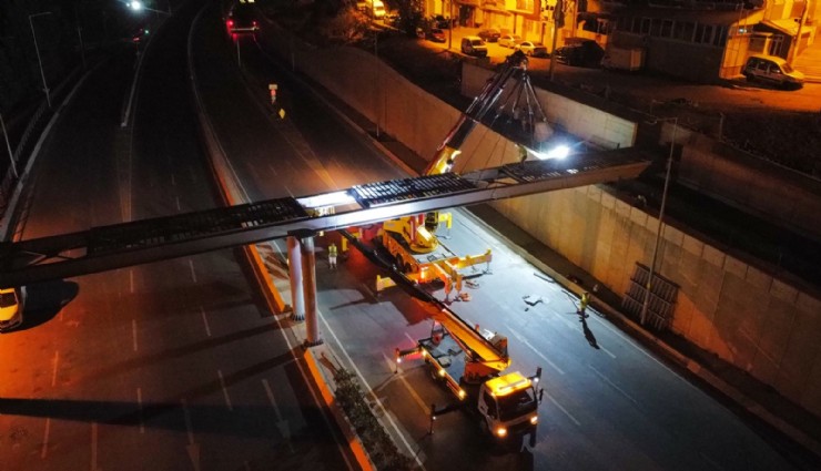 Büyükşehir’den Konak ve Bornova’ya iki üst geçit