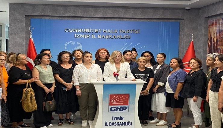 CHP'li kadınlardan eğitim açıklaması: AKP çocuklarımıza bir öğün yemek ve içme suyu bile vermiyor