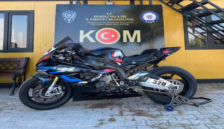 Denizli'de 1 milyonluk motoru ülkeye kaçak yollarla soktular