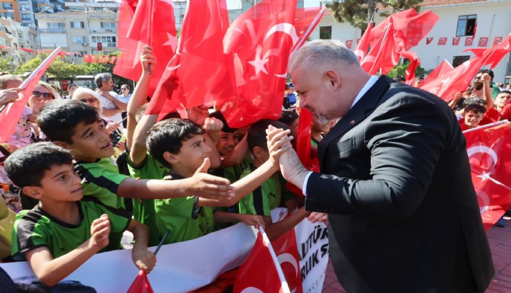 Menemen'de kurtuluş coşkusu