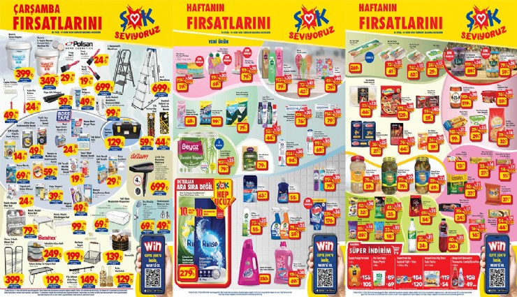 ŞOK’a şampuan, sabun, çamaşır sodası geliyor! 25 Eylül 2024 ŞOK aktüel kataloğu