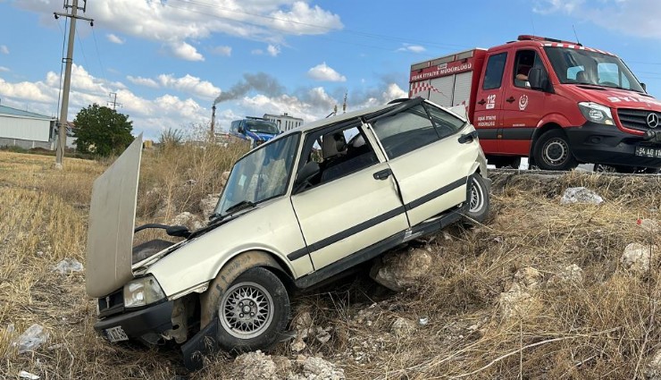 Uşak'ta feci kaza: 1 can kaybı, 3 yaralı