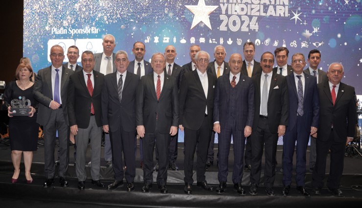 2024 ihracatının yıldızları ödüllerine kavuştu
