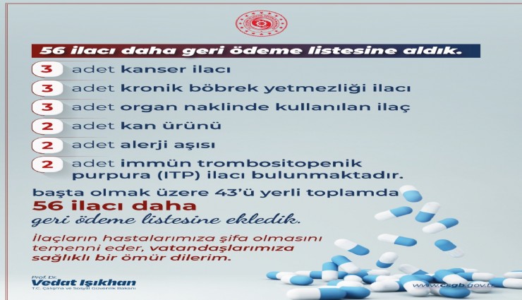 Bakan Işıkhan: 