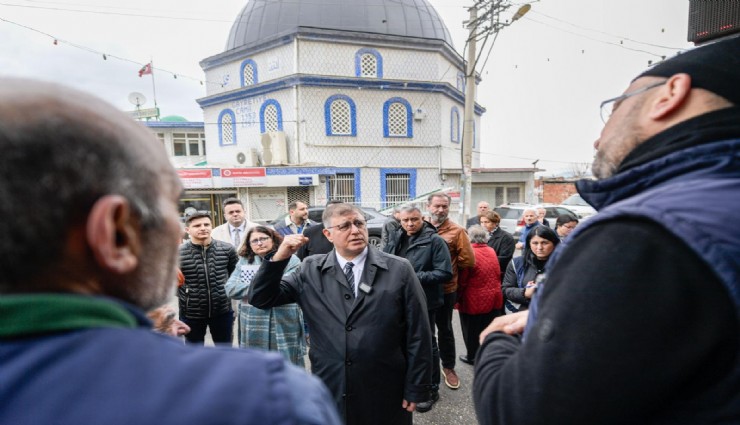 Başkan Tugay’dan Ballıkuyu mesajları:  Kentsel dönüşüm sürecinin daha hızlı olması için çalışacağız