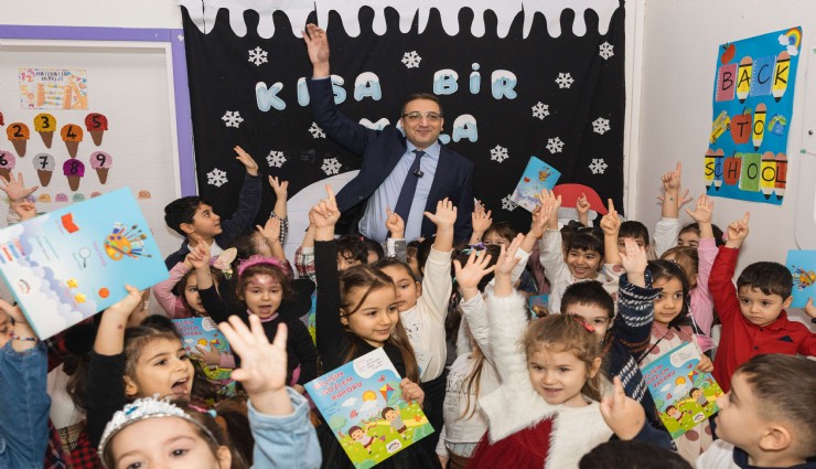 Başkan Yiğit miniklerin sevincine ortak oldu