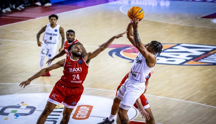 Basketbol Şampiyonlar Ligi: Manresa: 96 - Aliağa Petkimspor: 87