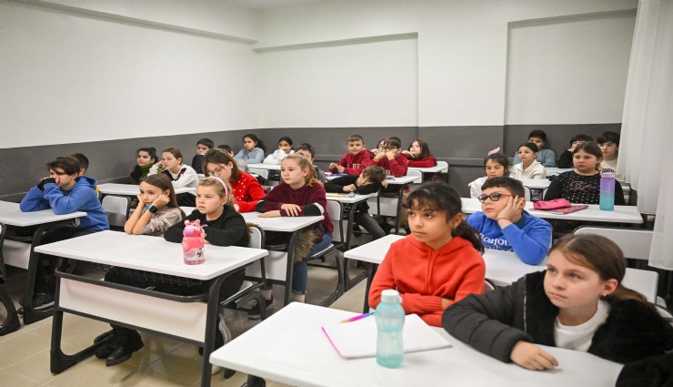 Bornova’da çocuklarla birlikte İklim Dostu Gelecek