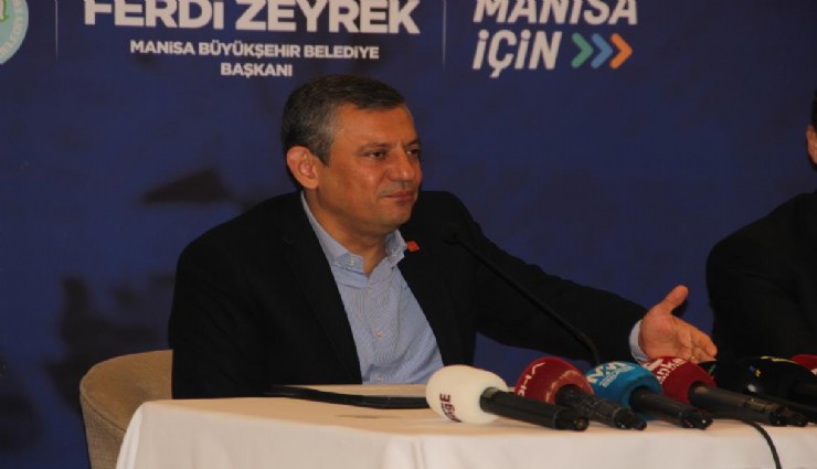 CHP Genel Başkanı Özel'den fezleke açıklaması: 