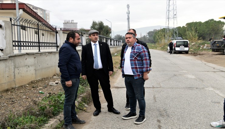 Ege Üniversitesi kampüs yolu yenilendi
