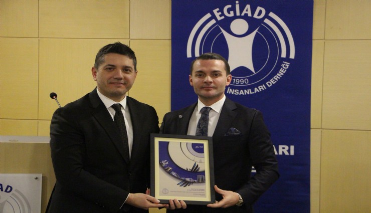 EGİAD’da devir teslim töreni ile görev dağılımı gerçekleşti