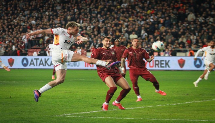 Galatasaray, Hatay'da takıldı: 1-1