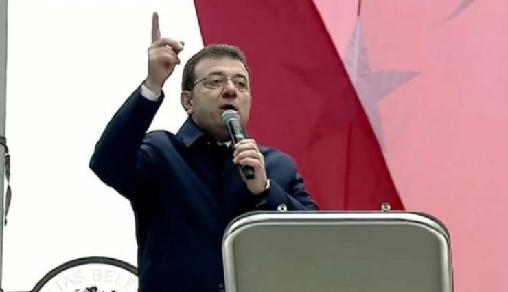 İmamoğlu Beşiktaş Belediyesi önünde konuştu: Hep birlikte direneceğiz