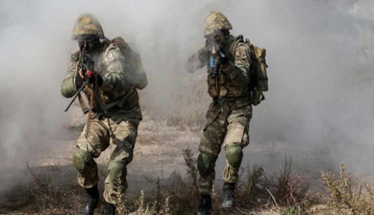 Irak ve Suriye’nin kuzeyinde 5 terörist etkisiz hale getirildi
