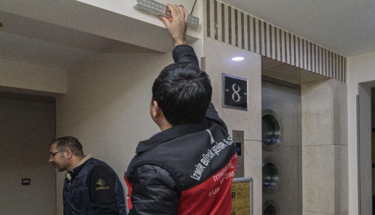 İzmir İtfaiyesinden hayat kurtaran denetimler: Acil çıkışlar ve yangın merdivenleri mercek altında