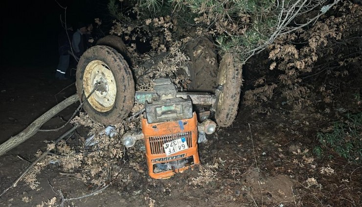 Kontrolden çıkan traktör devrildi: 1'i çocuk, 2 can kaybı