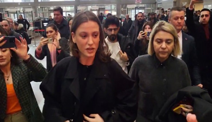 Menajer Ayşe Barım soruşturmasında Serenay Sarıkaya tanık sıfatıyla adliyede