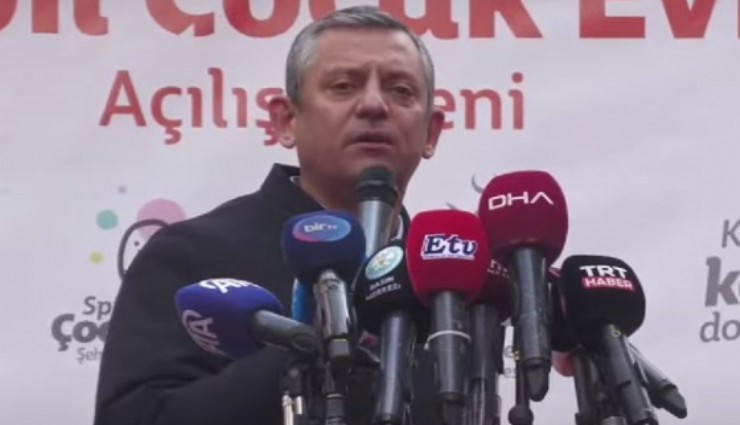 Özgür Özel'den Manisa'da erken seçim çağrısı