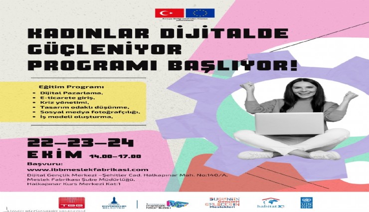 İzmirli genç kadınlar dijitalde güçleniyor