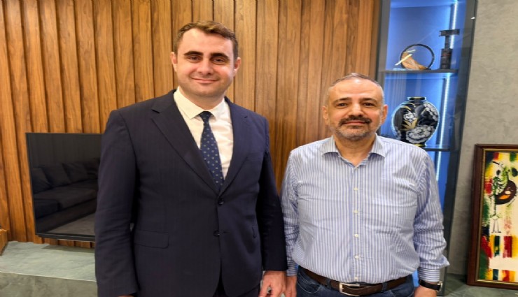 Adaylığını duyuran Güç'ten Aslanoğlu'na ev ziyareti