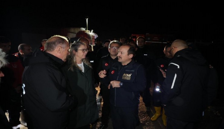 AFAD Başkanı Pehlivan, Foça'da