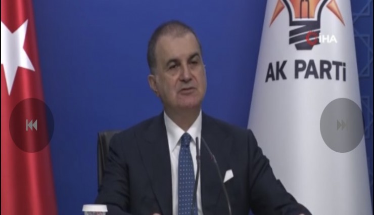 AK Parti Sözcüsü Çelik‘tek Gazze açıklaması