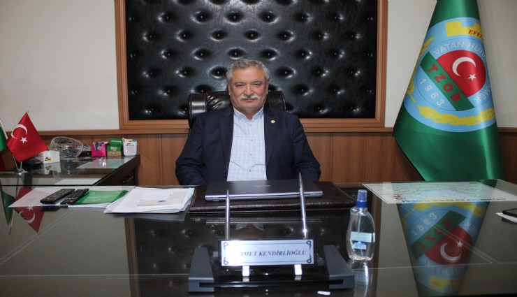 Aydın Ziraat Odası Başkanı Kendirlioğlu: Pamuk üreticisi en az 10 TL prim bekliyor