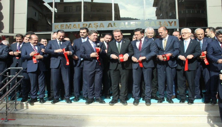 Bakan Tunç, Kemalpaşa Adalet Sarayı açılışını yaptı: 