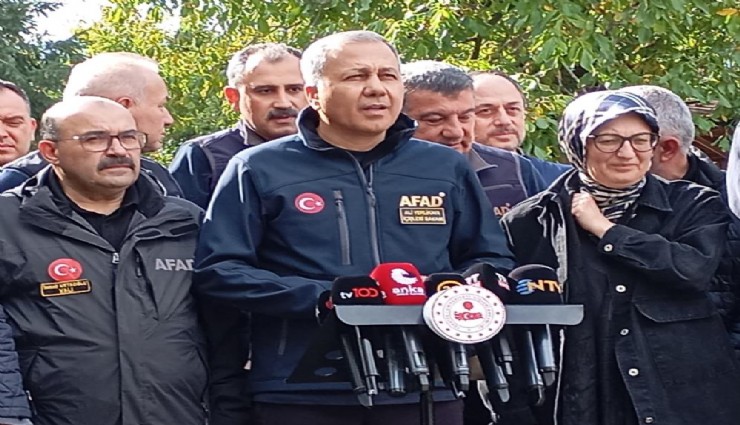 Bakan Yerlikaya'dan deprem açıklaması: 