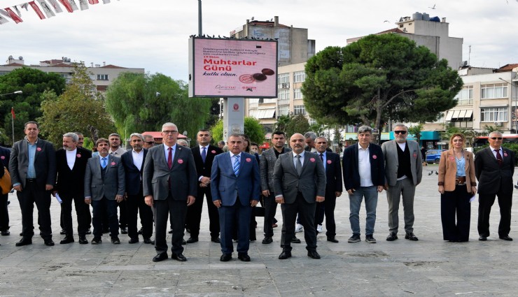 Bornova’da Muhtarlar Günü coşkusu