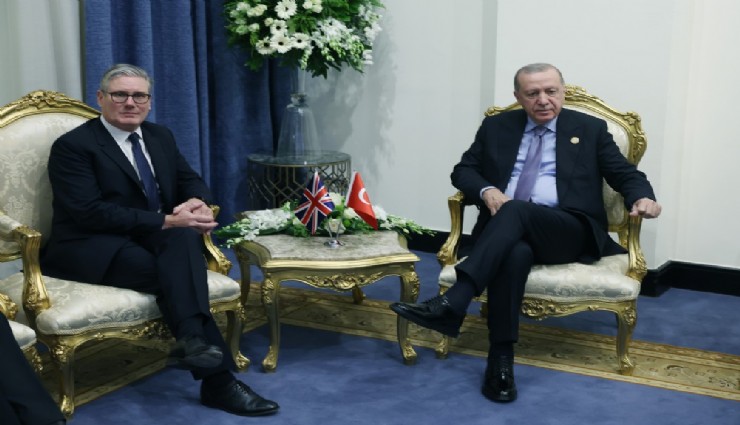 Erdoğan, Mısır'da dünya liderleriyle buluştu