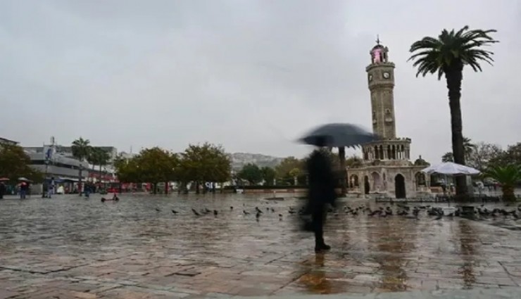 İzmir haftaya sağanakla girecek: Şiddetli fırtınaya dikkat