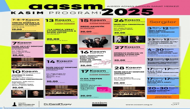 Kasımda sanat başka