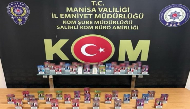 Manisa’da kaçakçılık operasyonları: 55 şüpheli yakalandı, 4’ü tutuklandı