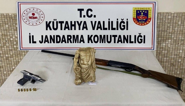 Milattan önce 5. yüzyıla ait heykel ele geçirildi